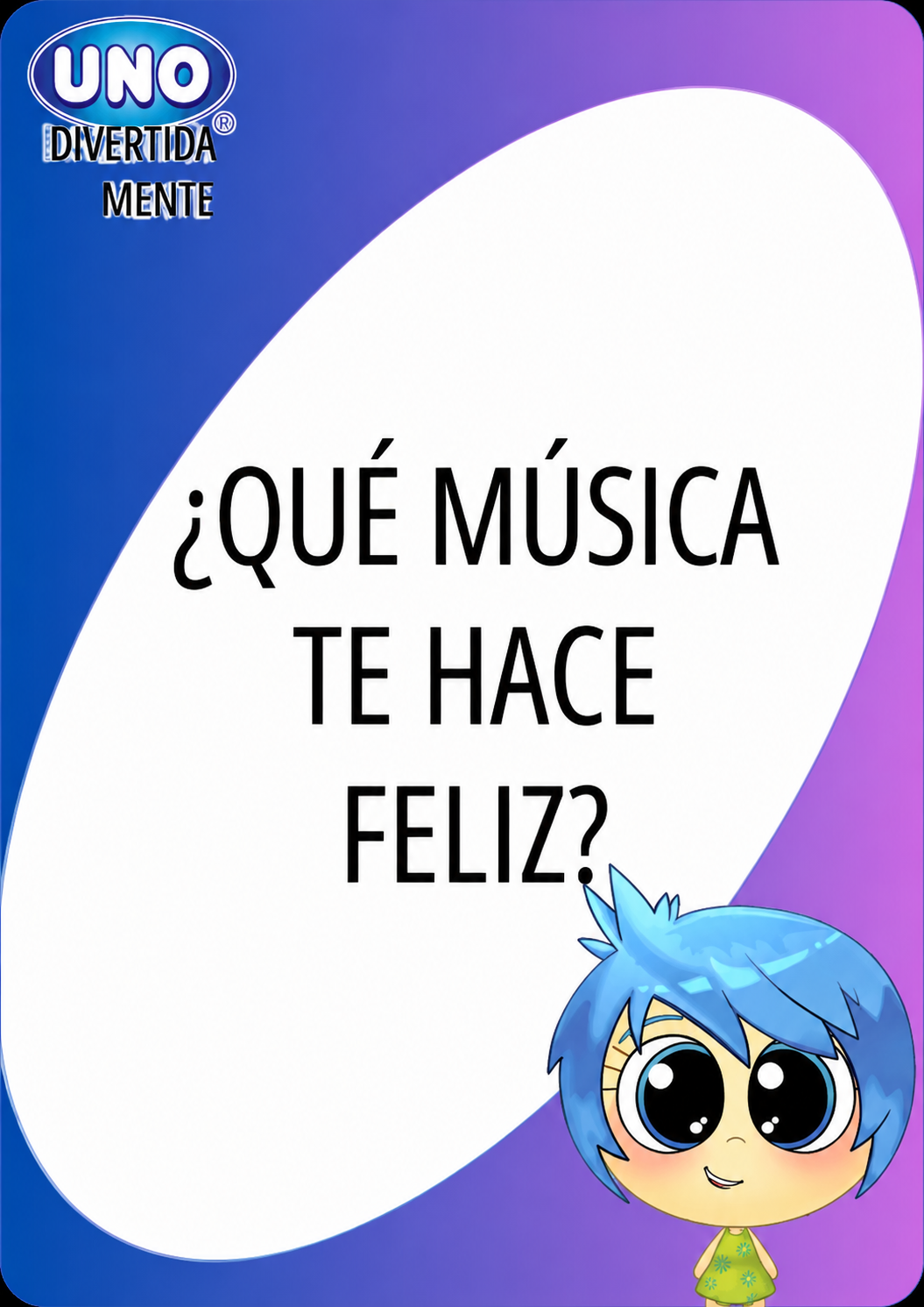 Carta 2 del UNO de las Emociones